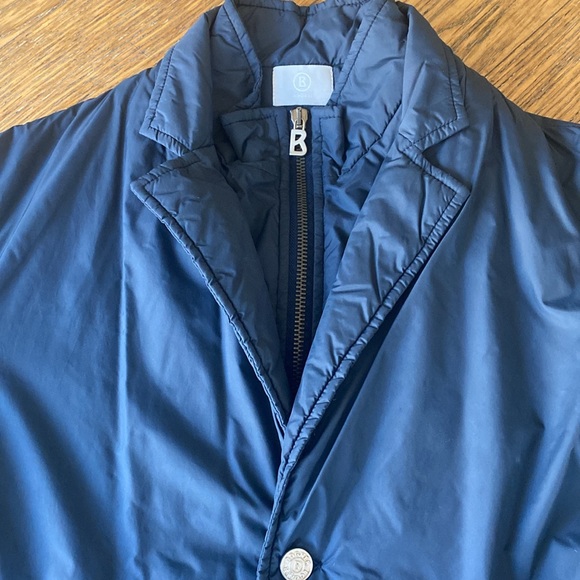Bogner Boy Blue Zip And Buttons Sports Jacket Coat Blazer Size 14 - Picture 3 of 9